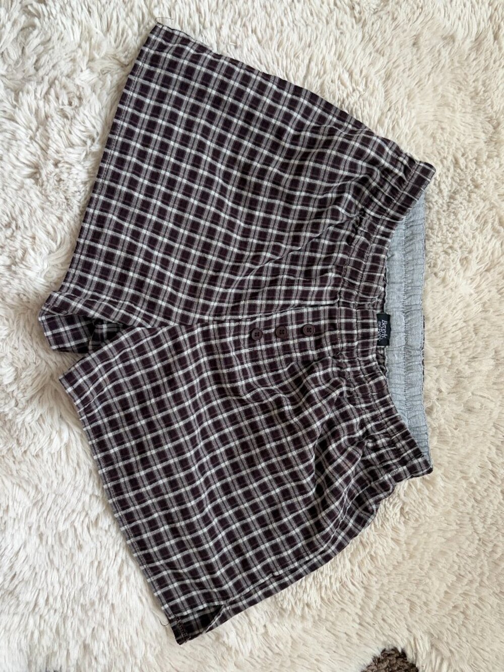 Beverly and Beck PacSun Plaid Boxer Shorts Size S